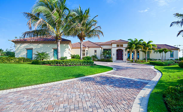 Residential Paver Driveway in Charter Oak, CA